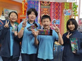 非遺魅力閃耀校園——?？谏礁咧袑W慶“三月三”藝術展圓滿收官