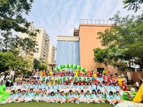 書香潤(rùn)澤心靈，閱讀成就未來——?？谑徐`山鎮(zhèn)中心幼兒園南田山高分園第四屆書香節(jié)啟動(dòng)儀式